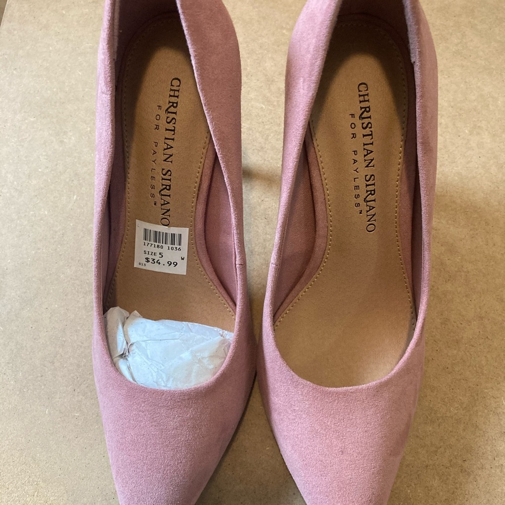 Christian Siriano Size 5W Heels